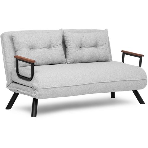 Atelier Del Sofa Dvosjed, Sando 2-Seater - Teddy Fabric - Grey slika 10