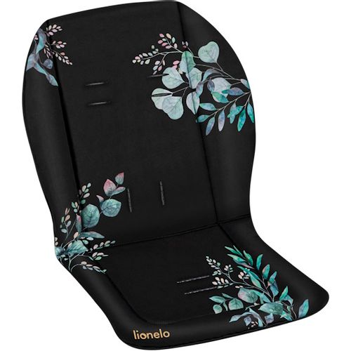 Lionelo umetak za kolica, SEATLINER, univerzalni, mekani, dvostrani dizajn, crni slika 1