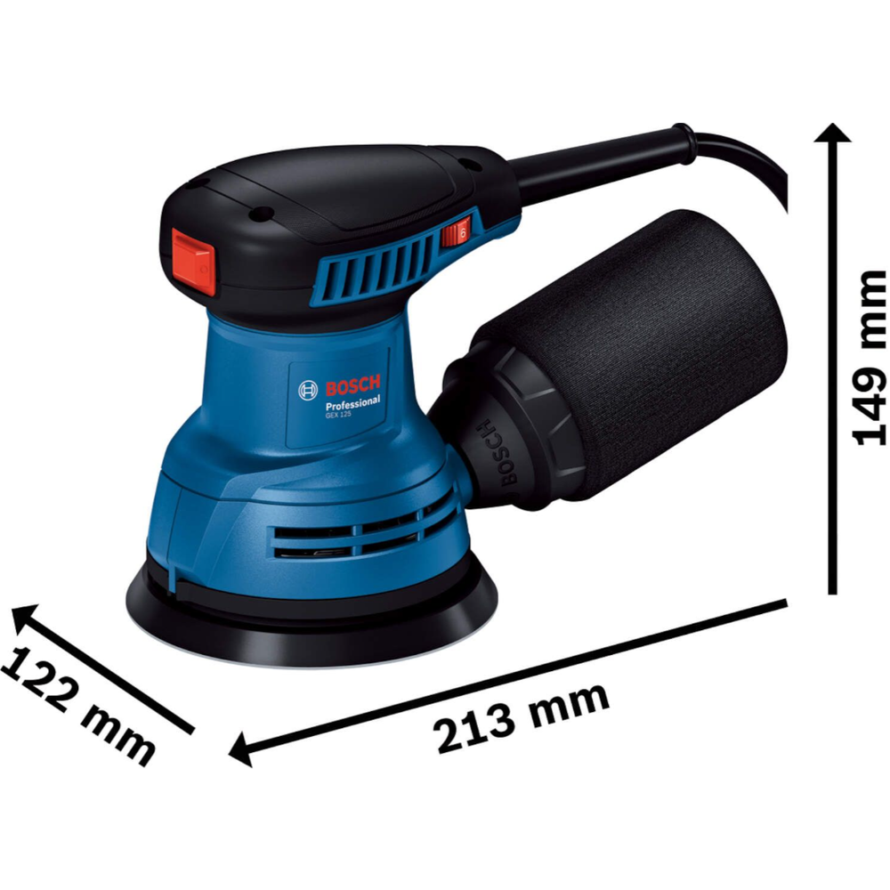 BOSCH Ekscentrična brusilica GEX 125 slika 2
