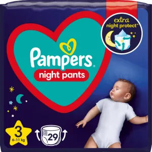 Pampers Pants pelene gaćice night