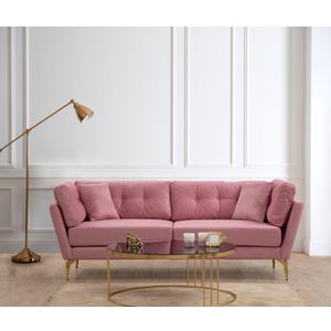 Mapa - Sofas za tri osobe u boji Rose Dusty Rose