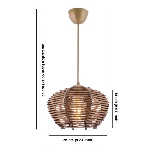 Barlas Brown Chandelier slika 5