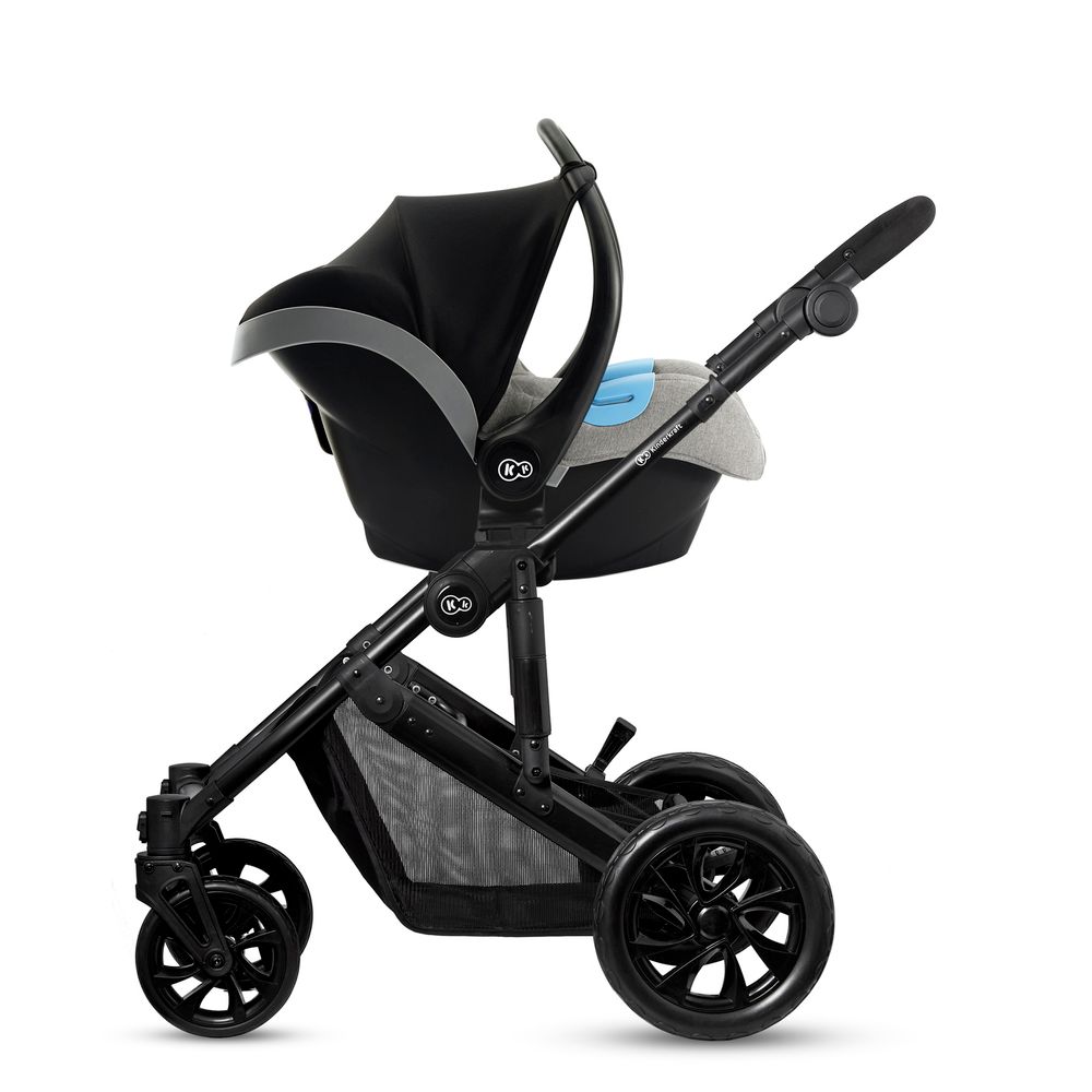 Kinderkraft kolica Prime Lite 3u1, siva slika 14