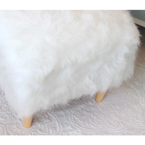 Fox v2 - White White Pouffe slika 4