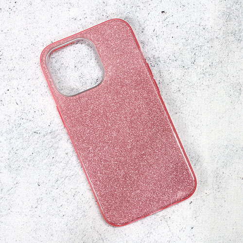 Torbica Crystal Dust za iPhone 13 Pro 6.1 roze slika 1