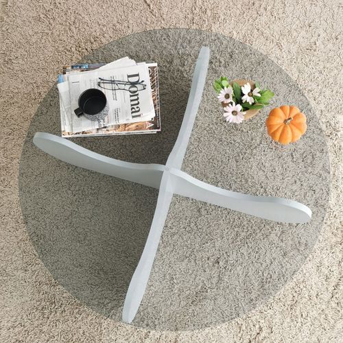 Himalayas White Coffee Table slika 6