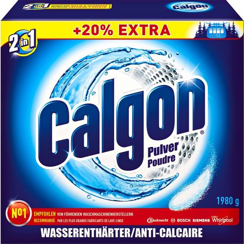 Calgon Prašak za Perilicu Rublja | 20% Više Praška | 2u1 / 2kg slika 1