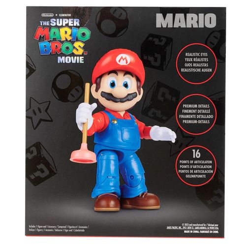 Super Mario Bros The Movie Super Mario figure 13cm slika 9