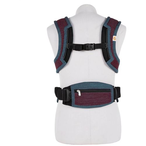 Ergobaby Aerloom Burgundy / Dark Teal / Black slika 3