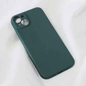 Maska Teracell Soft Velvet za iPhone 14 Plus 6.7 tamno zelena