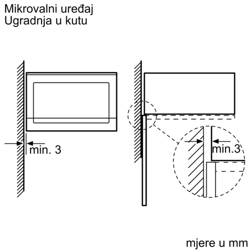 Bosch ugradbena mikrovalna pećnica BFL523MS0 slika 5