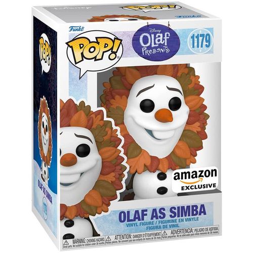 POP figure Disney Olaf Present Olaf as Simba Exclusive slika 3