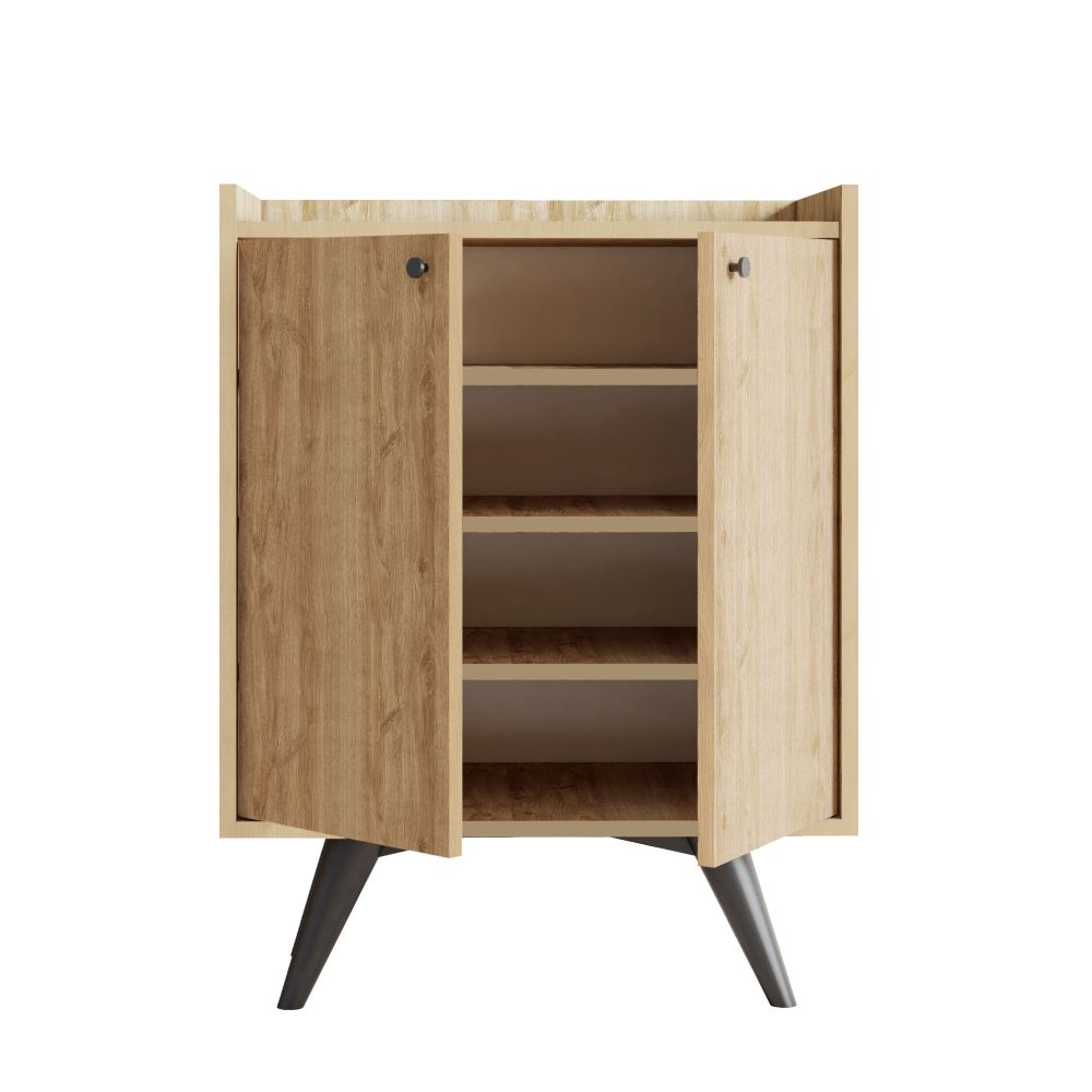 Seul OakBlack Višenamjenski Kabinet slika 4