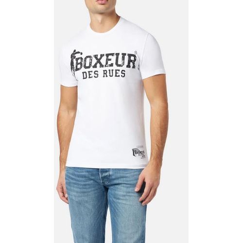 Boxeur m.majica kratki rukav, bijelo/crna slika 1