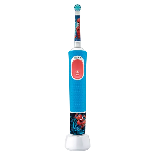 Oral-B Kids Spiderman set za dečiju higijenu zuba - Električna četkica sa kutijom + Zamenski nastavci + Pro Junior pasta za zube slika 3