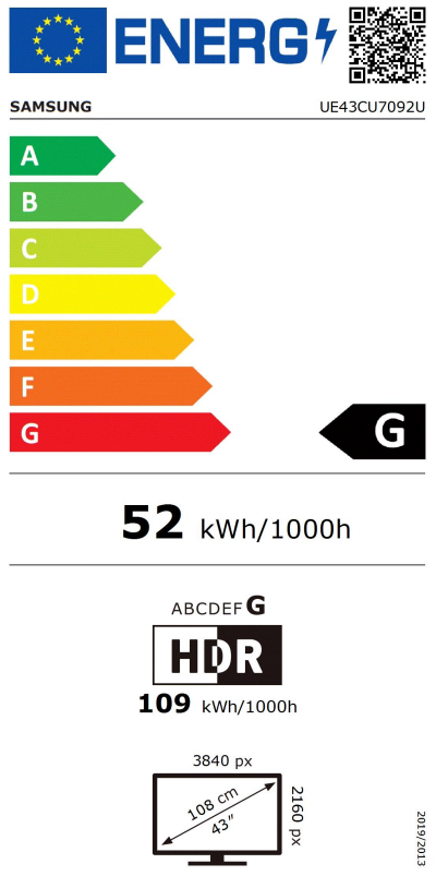 Energetski certifikat G