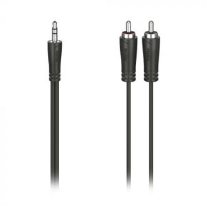 Hama Audio kabl 3.5mm (muški) na 2x èinè (muški), 5m