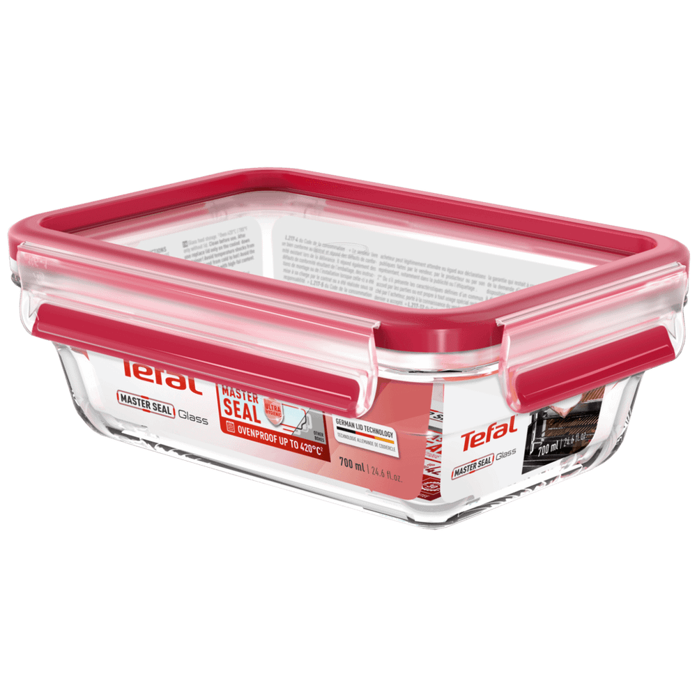 Tefal Staklena posuda sa poklopcem, 0.7 lit., MasterSeal Glass - N1040610 slika 1
