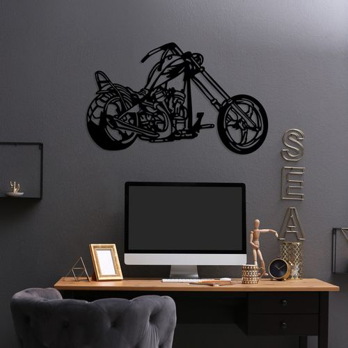 Wallity Metalna zidna dekoracija, Motorcycle slika 2