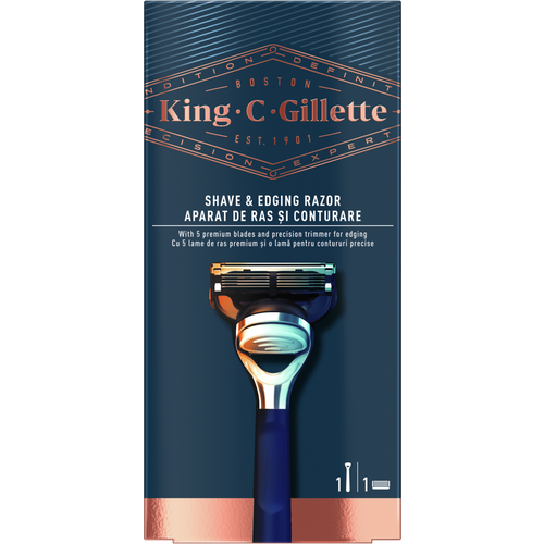 Gillette King C brijač za oblikovanje brade 1 komad slika 1