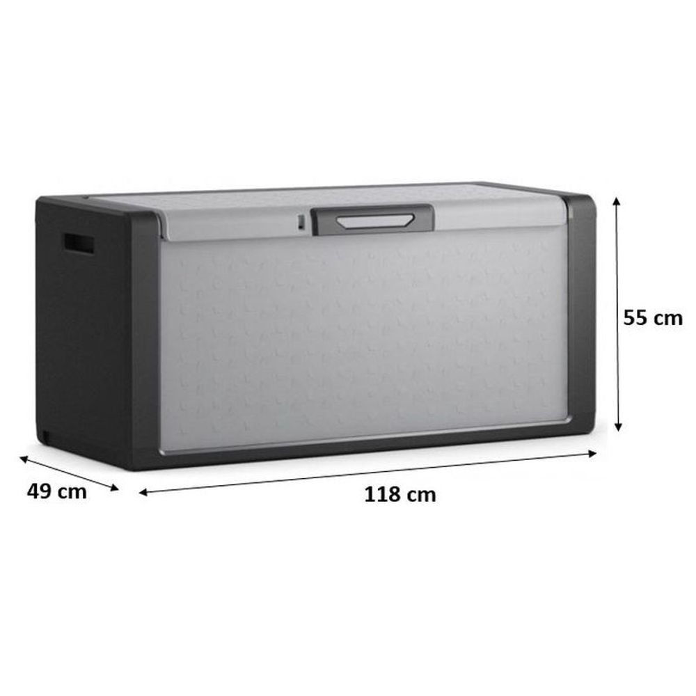 Keter Vrtni sanduk 300L sivi TITAN slika 5