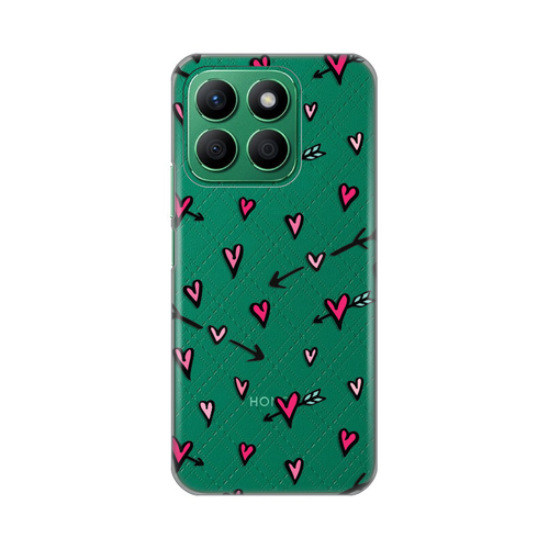 Torbica Silikonska Print Skin za Honor X8b Heart Pattern slika 1