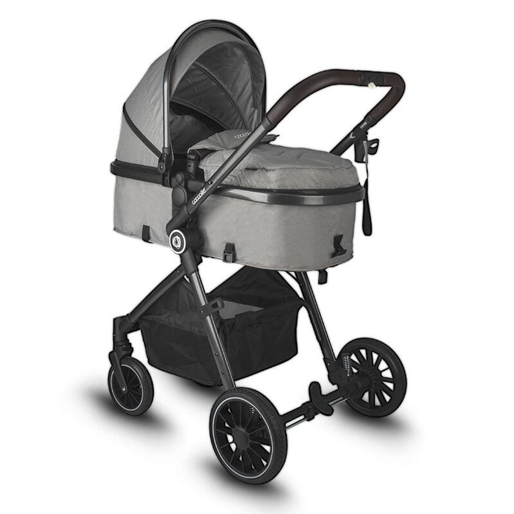 Coccolle® Kolica 3U1 Ago, Neutral Grey slika 7