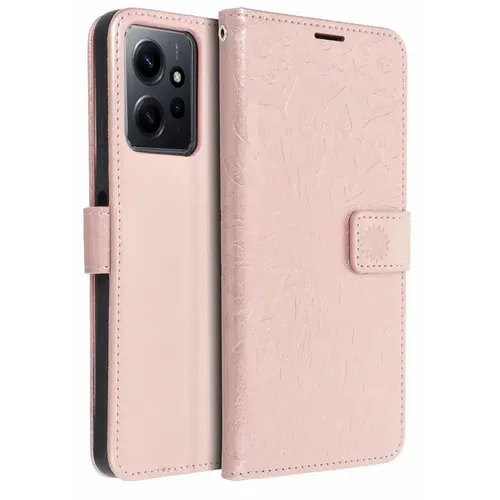 MEZZO Book case preklopna torbica za XIAOMI Redmi NOTE 12 4G mandala rose gold slika 2