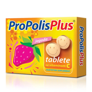 Propolis Plus Pastile jagoda A20