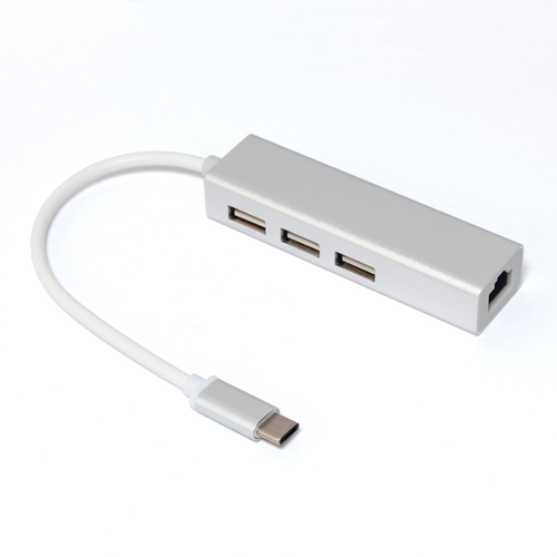 Adapter Type C na 3 USB 2.0 RJ45 JWD-TC18 slika 1