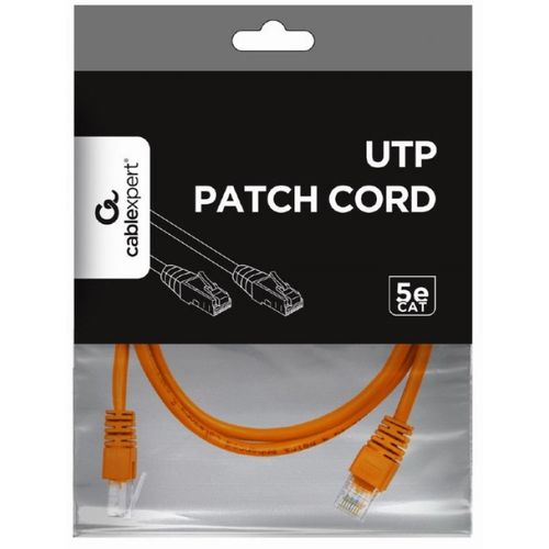 PP12-1M/O Gembird Mrezni kabl, CAT5e UTP Patch cord 1m orange slika 3
