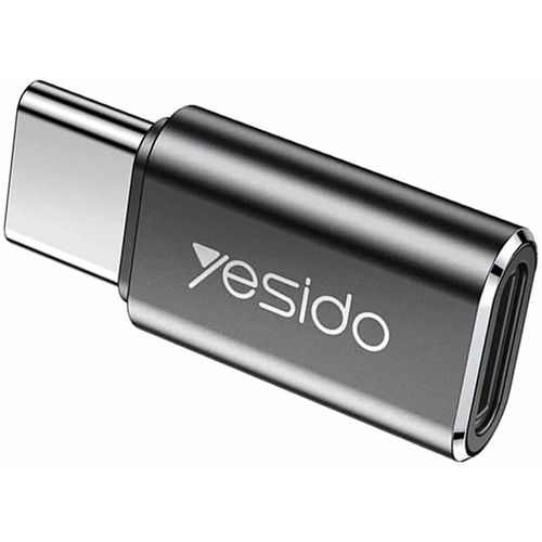 Yesido - OTG adapter (GS22) Type-C do Lightning aluminijska legura 480 Mbps - Sivi slika 1