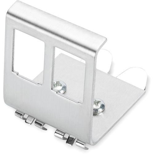 Digiutus adapter za DIN šinu,nosac 2 RJ45 Keystone modula AN-25185 slika 1