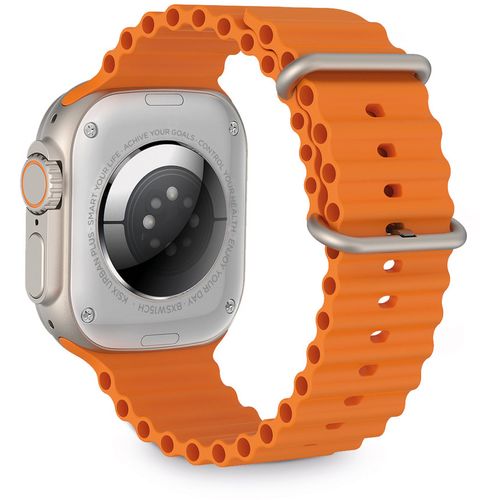 KSIX, smartwatch Urban Plus, 2.05" zaslon, 5 dana aut., vodootporan, narančasti slika 3