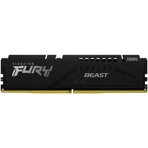 KINGSTON DIMM DDR5 16GB 5600MT/s KF556C40BB-16 Fury Beast Black XMP slika 1