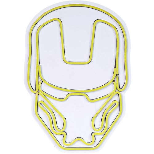 Wallity Ukrasna plastična LED rasvjeta, Iron Man - Yellow slika 12