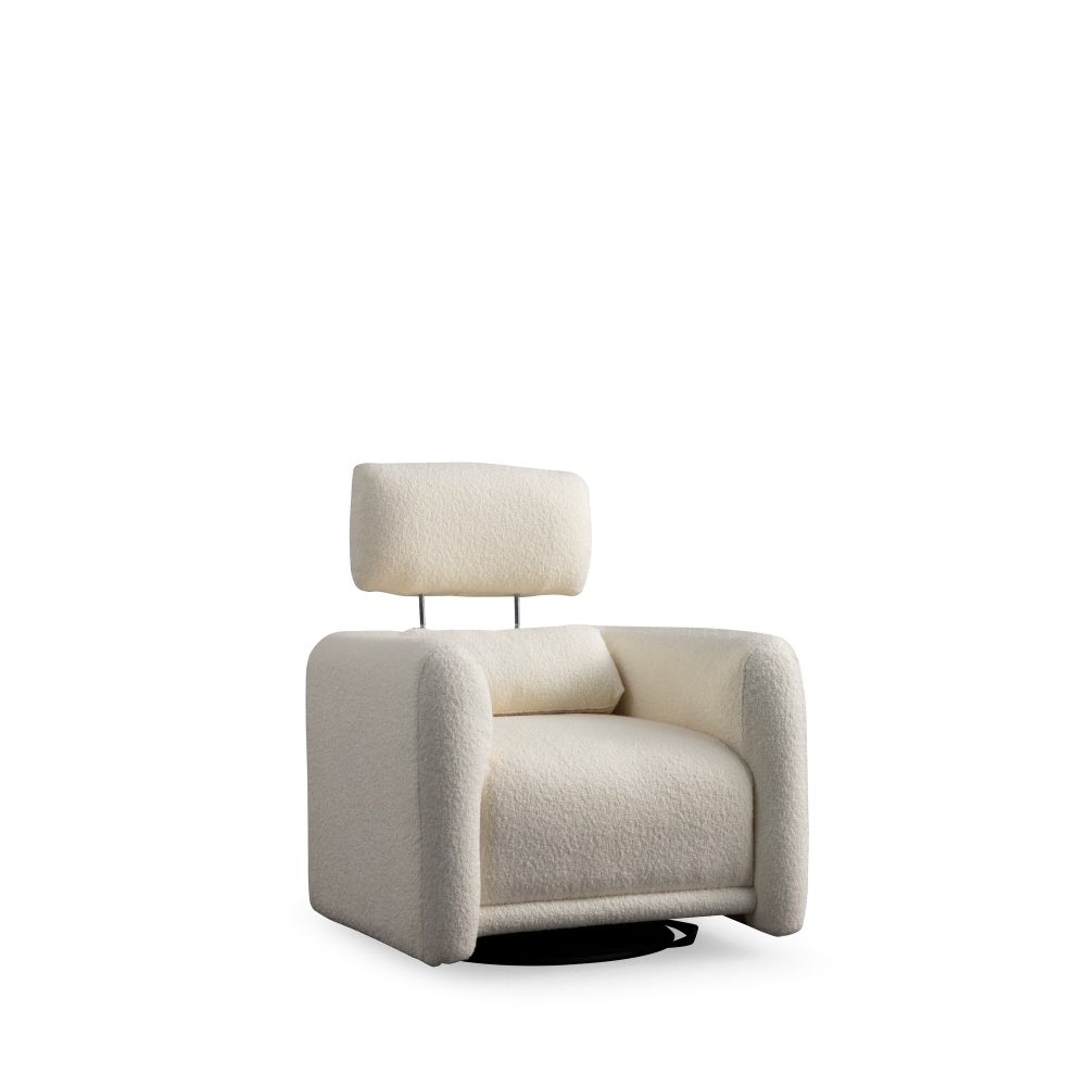 Boston - Bijela Wing Chair slika 4