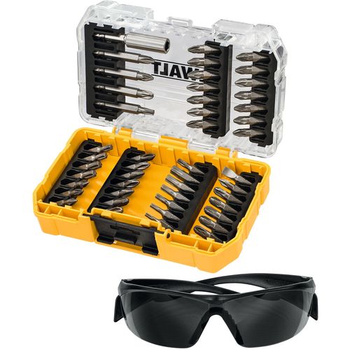  DEWALT 47-djelni set bit nastavaka+zaštitna naočala  slika 2