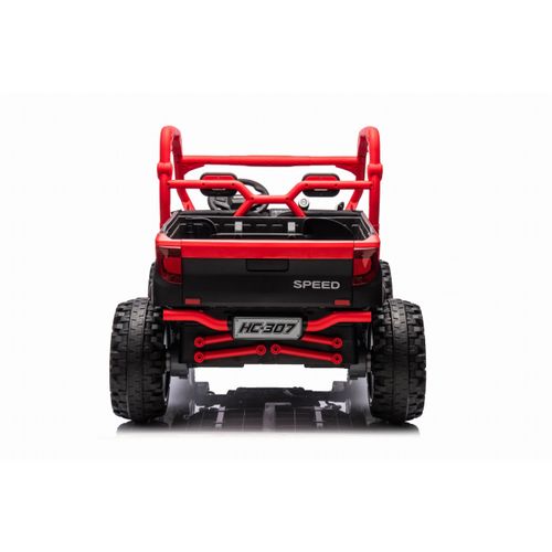 Buggy na akumulator UTV Racing 4x4 - DVOSJED - crveni slika 2