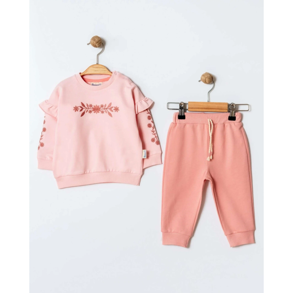 Miniworld Komplet trenerka za bebe, Svijetlo rozi slika 1