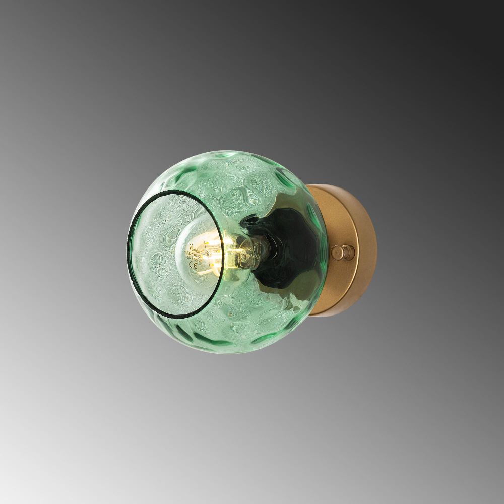 Zidna Lampa Benek - 15 - 14405, boje: Zlato slika 6