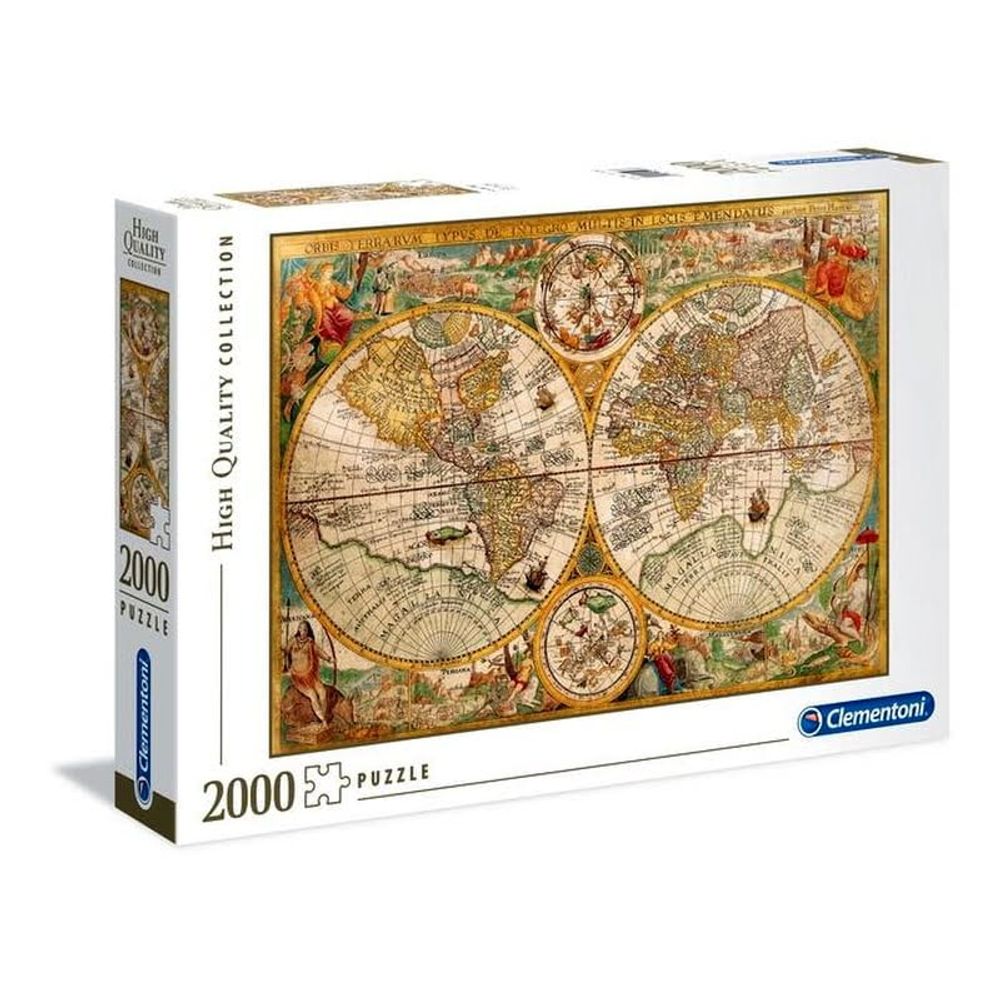 Clementoni Puzzle Ancient Map 2000kom slika 1