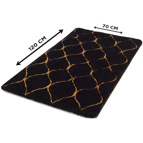 Infinity - Black (70 x 120) Black
Gold Acrylic Bathmat slika 4