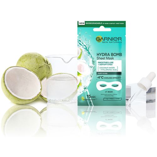 Garnier Skin Naturals Eye Tissue maska za područje oko očiju za izravnjavanje borica 6g slika 3