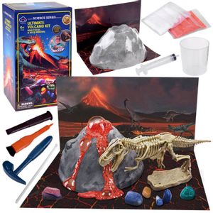 Kreativni set vulkan + iskopavanje dinosaura