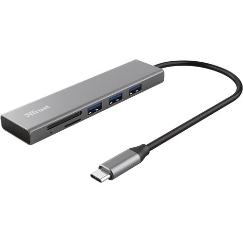 Trust USB-C Hub  i čitač kartica Halyx (24191) slika 1