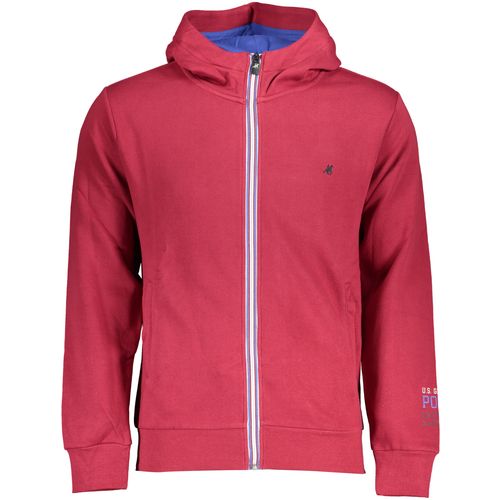 US GRAND POLO MEN'S RED ZIP SWEATSHIRT slika 1