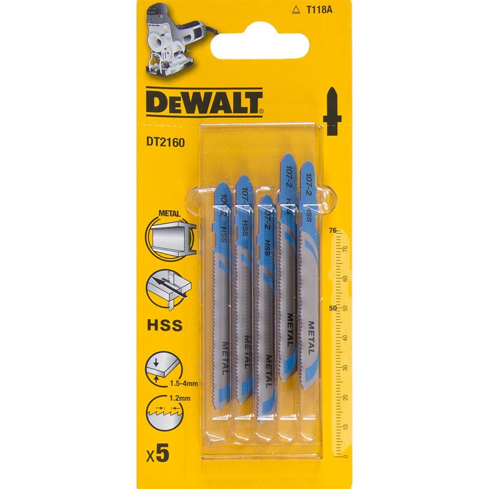 Dewalt List ubodne pile metal 76mm HCS DT2160 slika 1