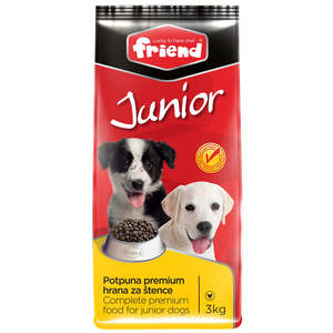 Friend Junior suha hrana za pse 3kg