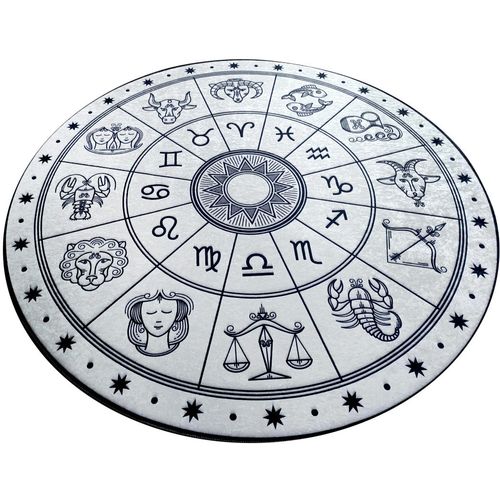 Conceptum Hypnose  Horoscope Beyaz 100X100   Multicolor Carpet (100 cm) slika 2